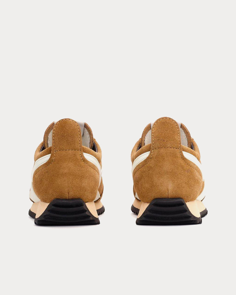 Rag & Bone Retro Runner Suede And Recycled Materials Golden Brown Low Top Sneakers - 3