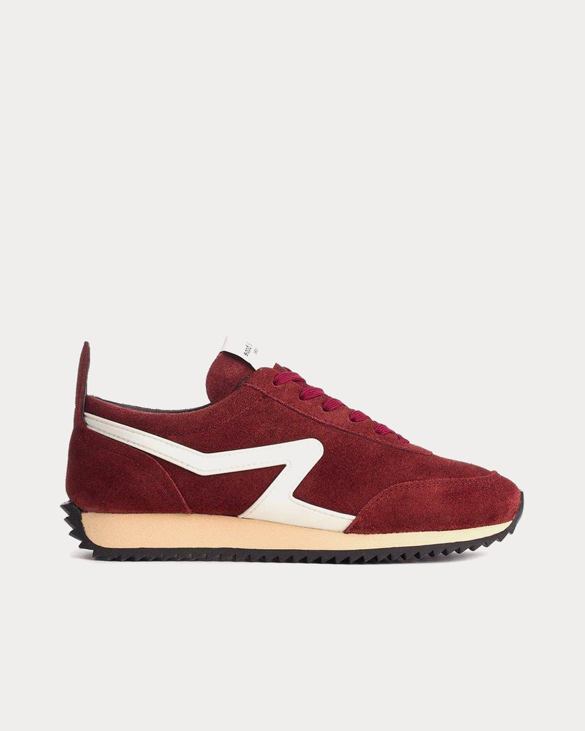 Red store rag sneakers