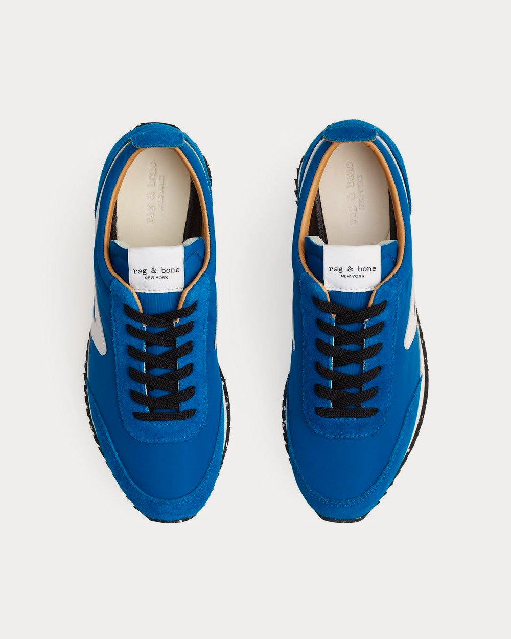 Rag & Bone Retro Runner Cerulean Blue Low Top Sneakers - 2