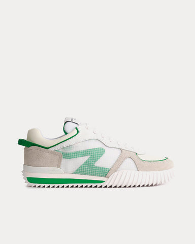 Rag & Bone Retro Runner 2.0 White / Green Low Top Sneakers