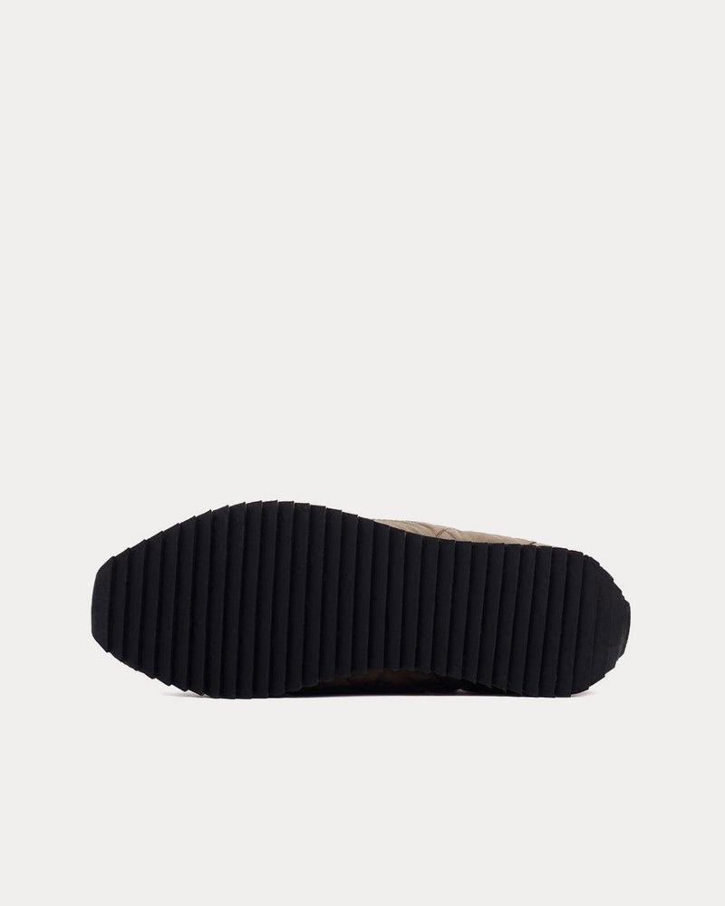 Rag & Bone Retro Camp Runner Suede & Recycled Materials Olive Night Slip On Sneakers - 4