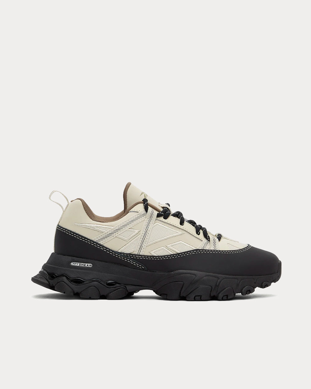 Reebok DMX Trail Shadow Black & Beige Low Top Sneakers - 1