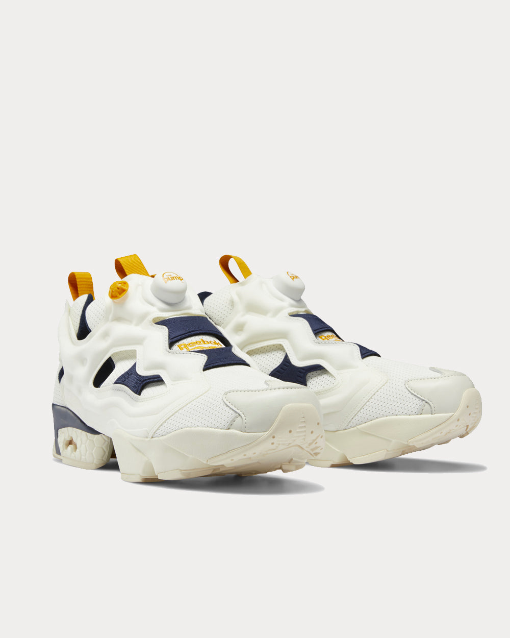 Reebok Instapump Fury Chalk / Alabaster / Vector Navy Low Top Sneakers - 2