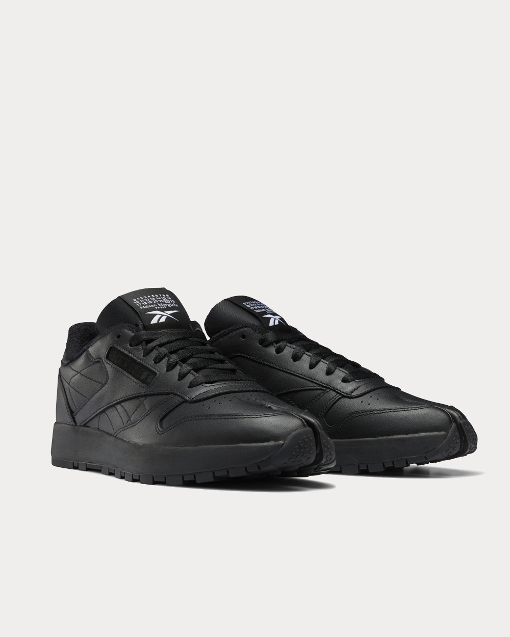 Reebok X Maison Margiela Classic Leather Tabi Black Low Top Sneakers - 2