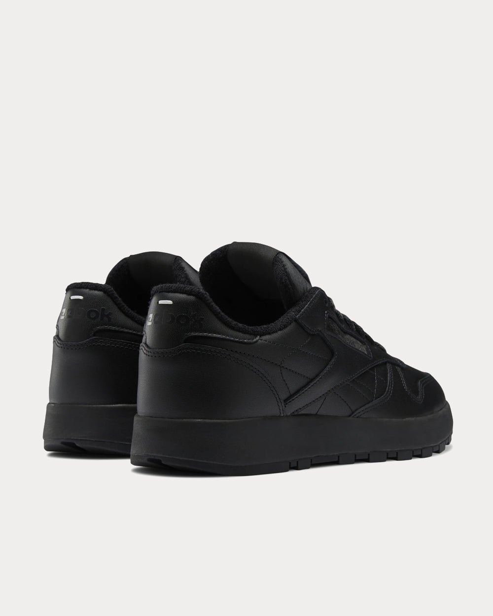 Reebok X Maison Margiela Classic Leather Tabi Black Low Top Sneakers - 3