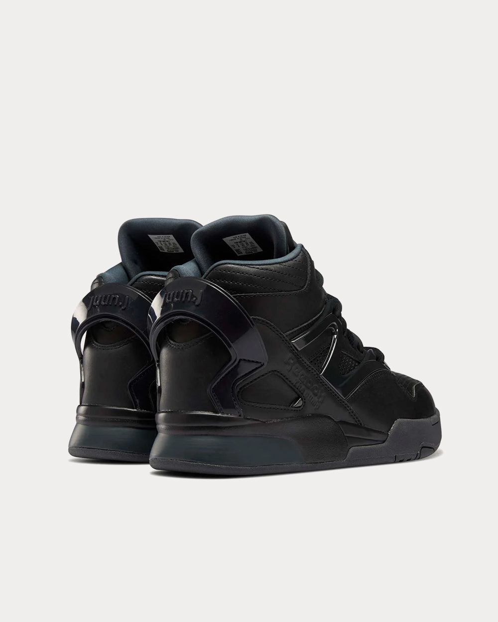 Reebok x Juun.J Omni Zone II Black High Top Sneakers - 3