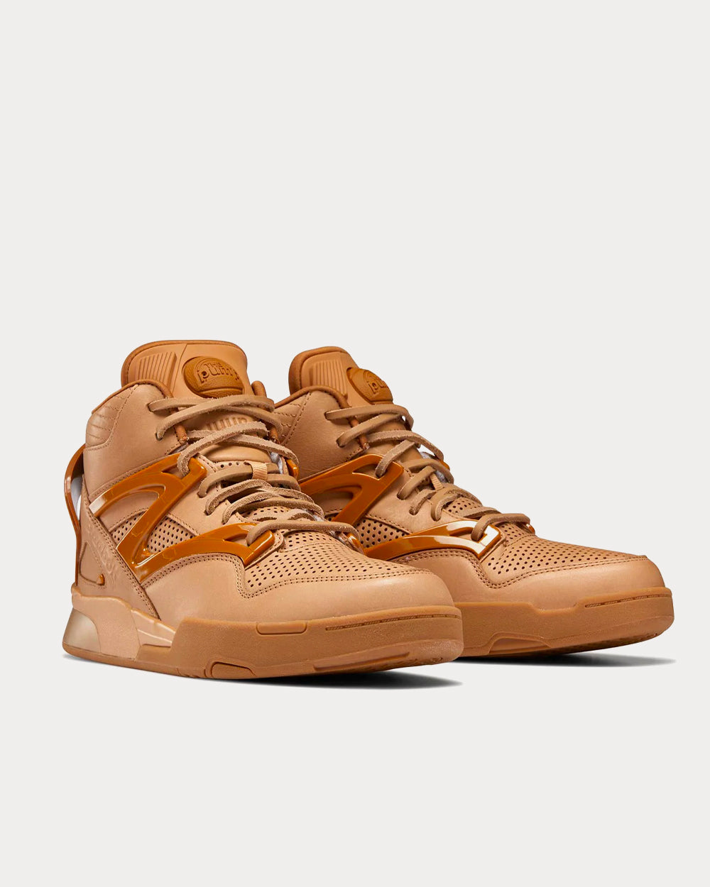 Reebok x Juun.J Omni Zone II Brown High Top Sneakers - 4