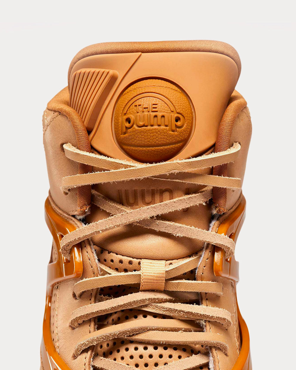 Reebok x Juun.J Omni Zone II Brown High Top Sneakers - 6