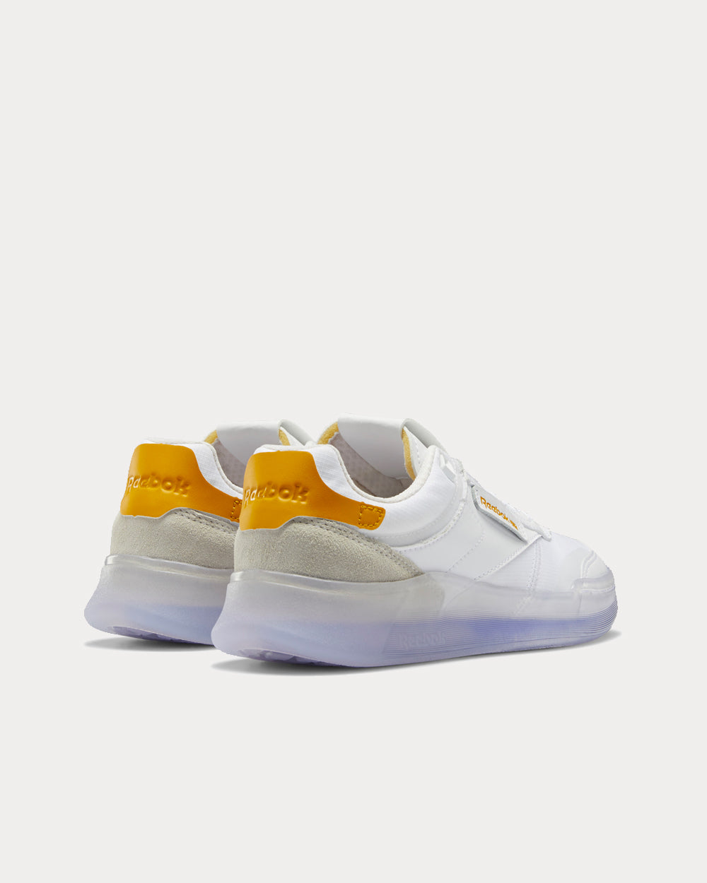 Reebok Club C Legacy Cloud White / Hyper Purple / Bright Ochre Low Top Sneakers - 3