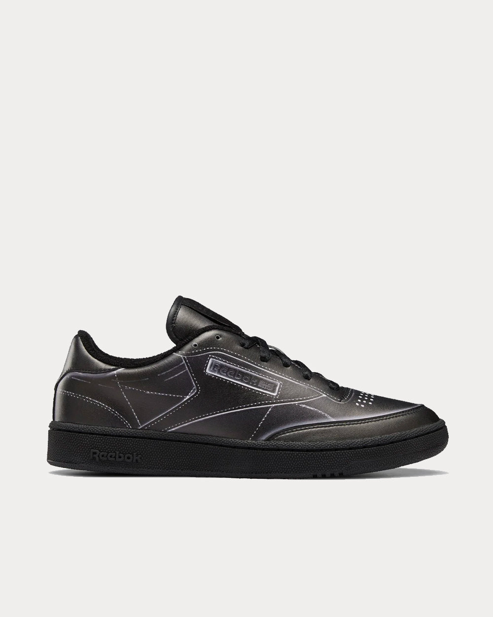 Reebok X Maison Margiela Project 0 CC TL Black Low Top Sneakers - 1