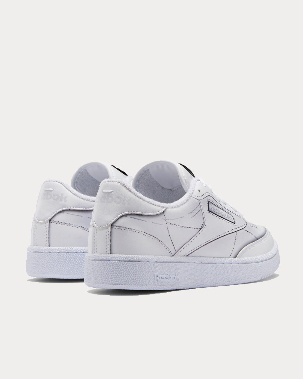 Reebok X Maison Margiela Project 0 CC TL White Low Top Sneakers - 3