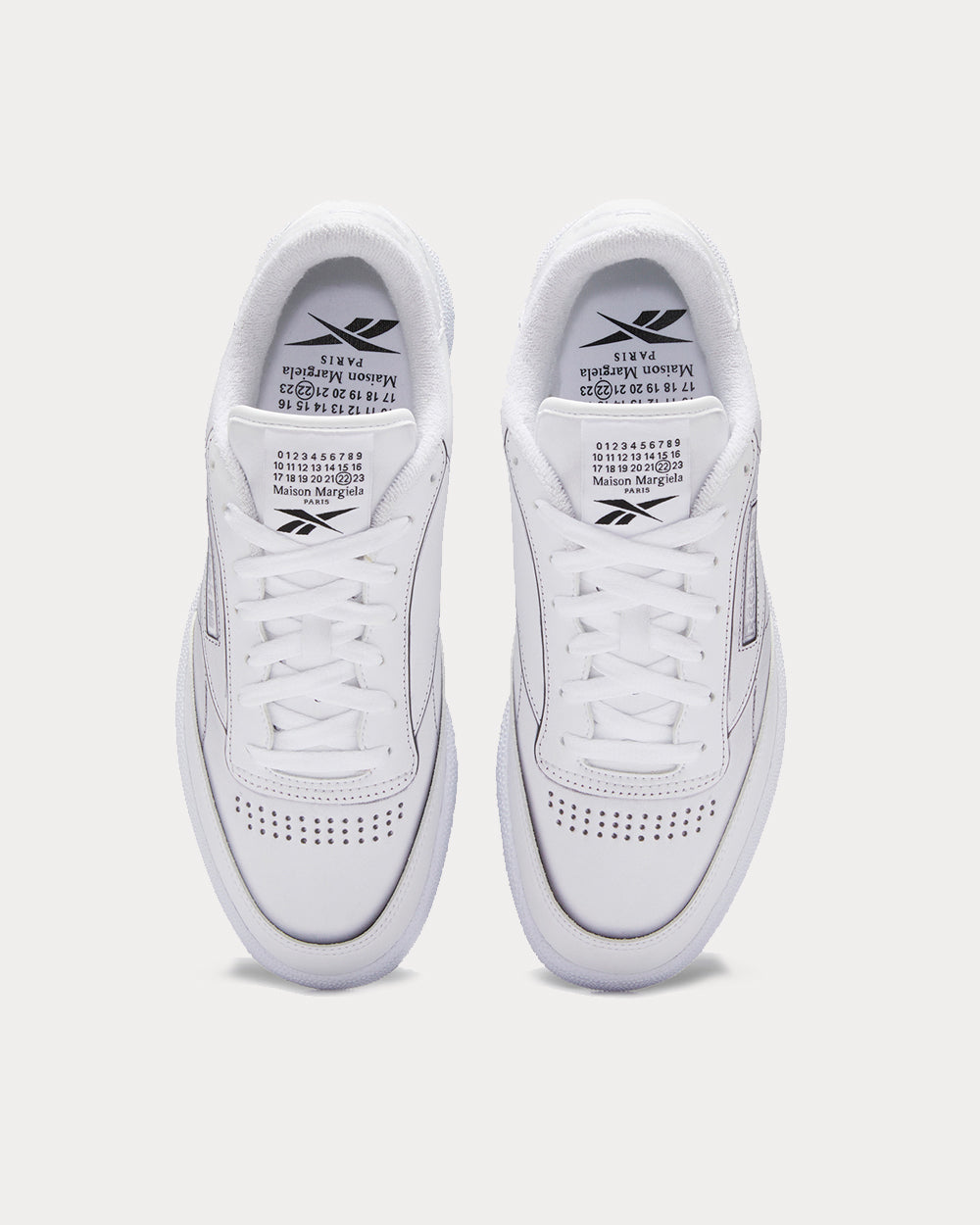 Reebok X Maison Margiela Project 0 CC TL White Low Top Sneakers - 4