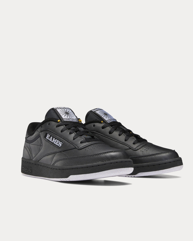 Reebok x Eames Club C 85 Core Black / Core Black / Cold Grey 2 Low Top Sneakers - 3