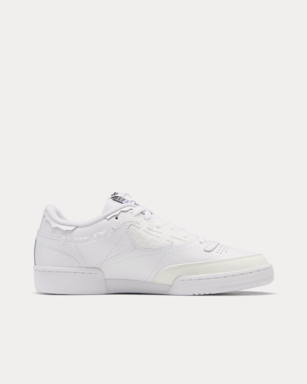 Reebok X Maison Margiela Club C Memory Of Shoes Cloud White / Black / Cloud White Low Top Sneakers - 1