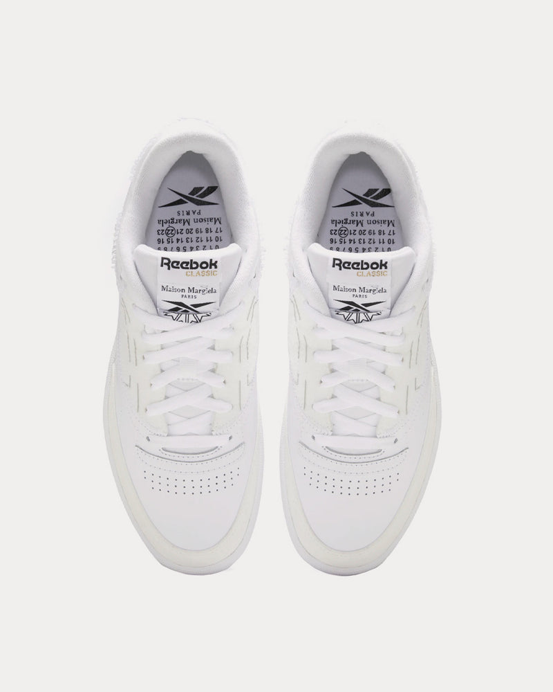 Reebok X Maison Margiela Club C Memory Of Shoes Cloud White / Black / Cloud White Low Top Sneakers - 2