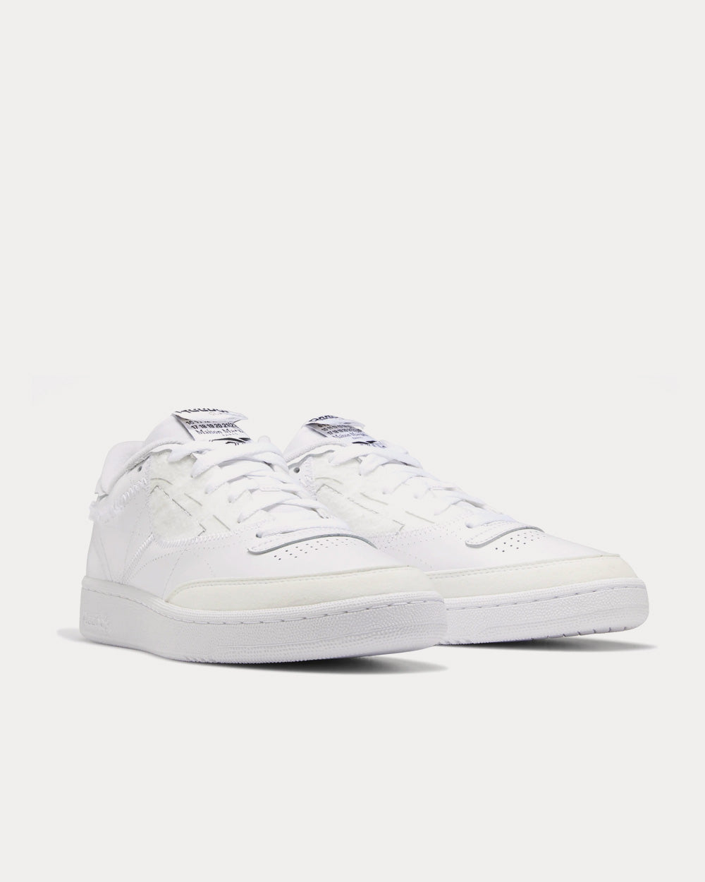 Reebok X Maison Margiela Club C Memory Of Shoes Cloud White / Black / Cloud White Low Top Sneakers - 3