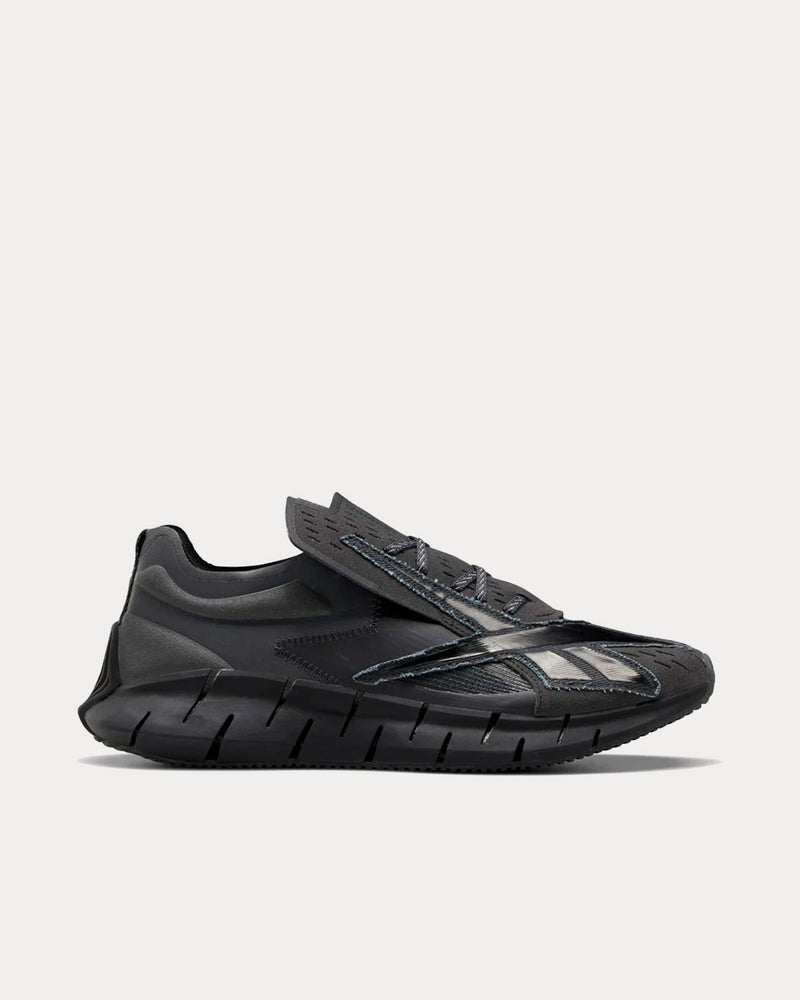 Reebok X Maison Margiela Zig 3D Storm Memory Of Shoes Black / Cold Grey 7 / Cloud White Low Top Sneakers - 1