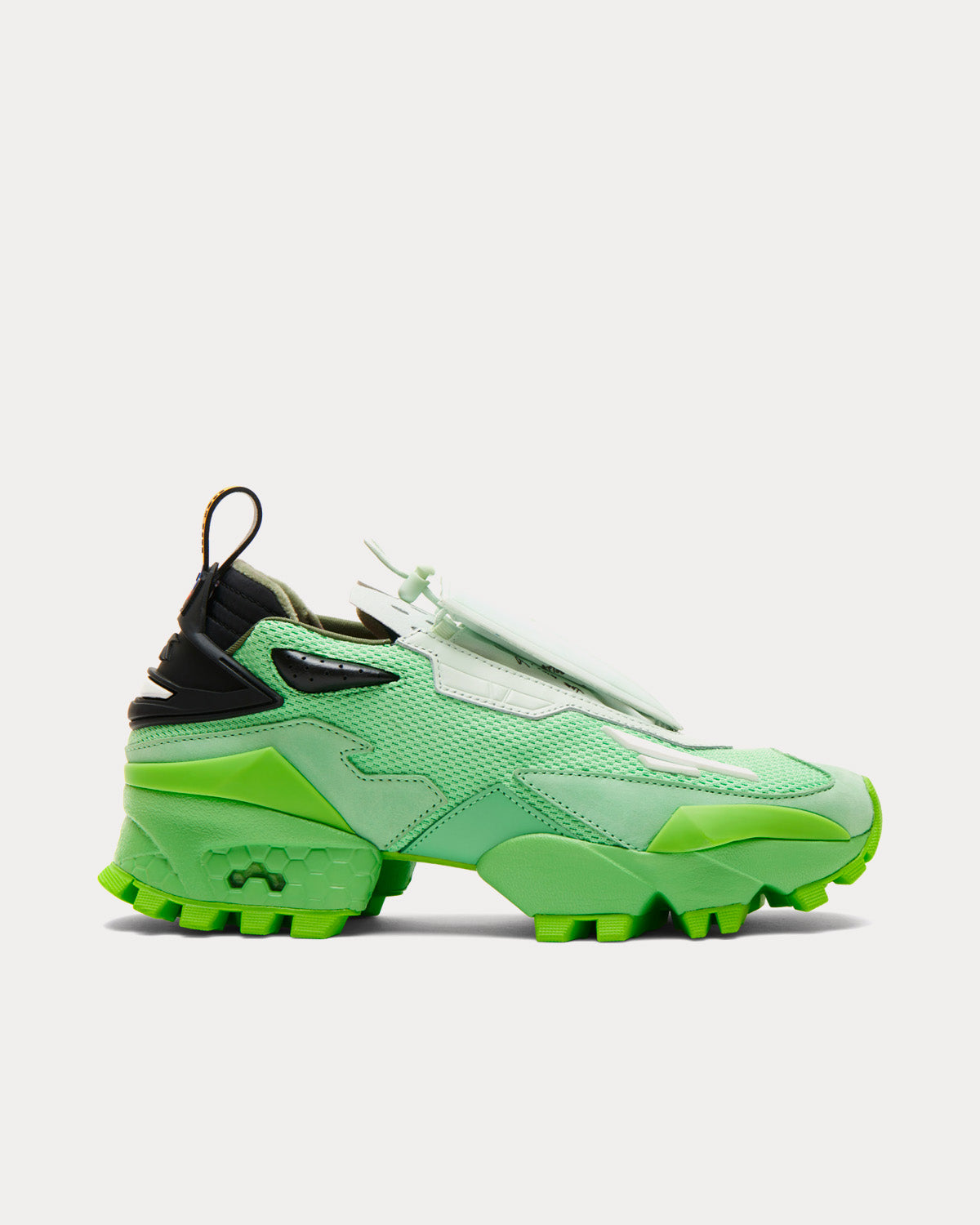 Reebok x Pyer Moss Experiment 4 Fury Trail Celadon / Sushi Green / Storm  Glow Low Top Sneakers - Sneak in Peace