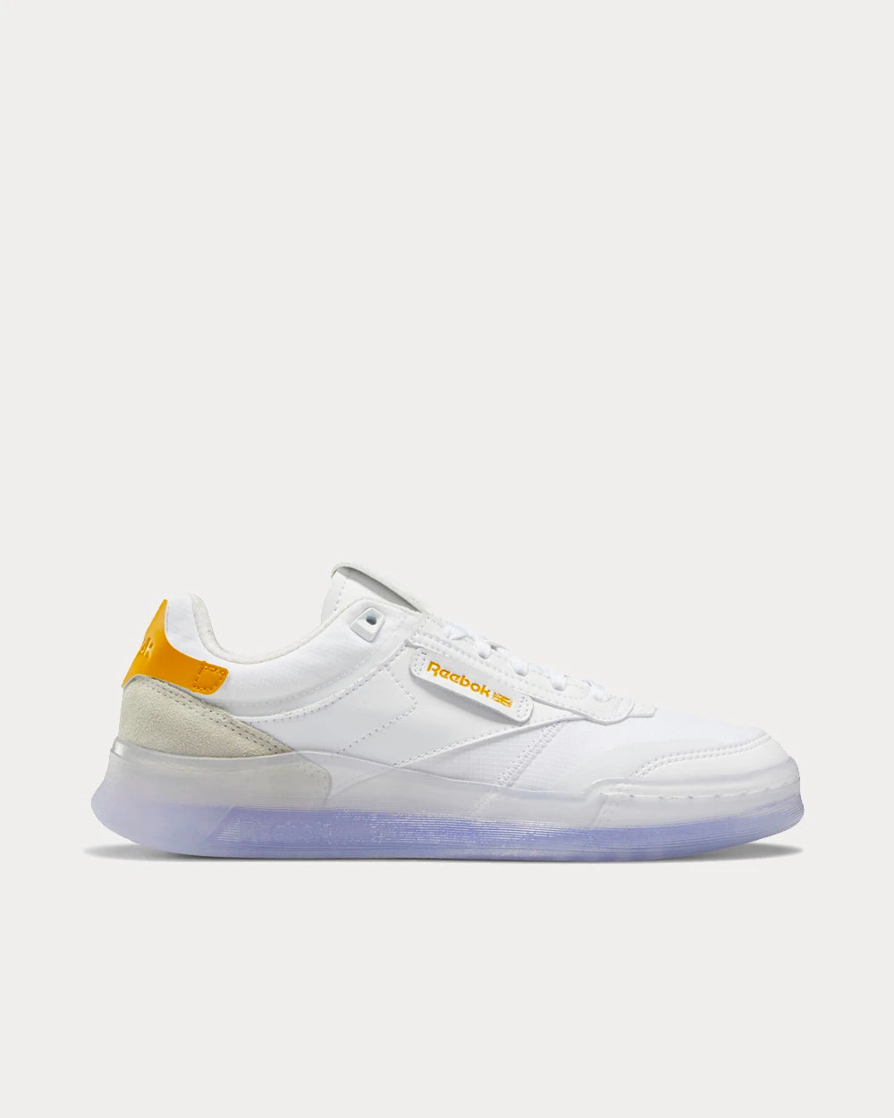 Reebok Club C Legacy Cloud White / Hyper Purple / Bright Ochre Low Top Sneakers - 1