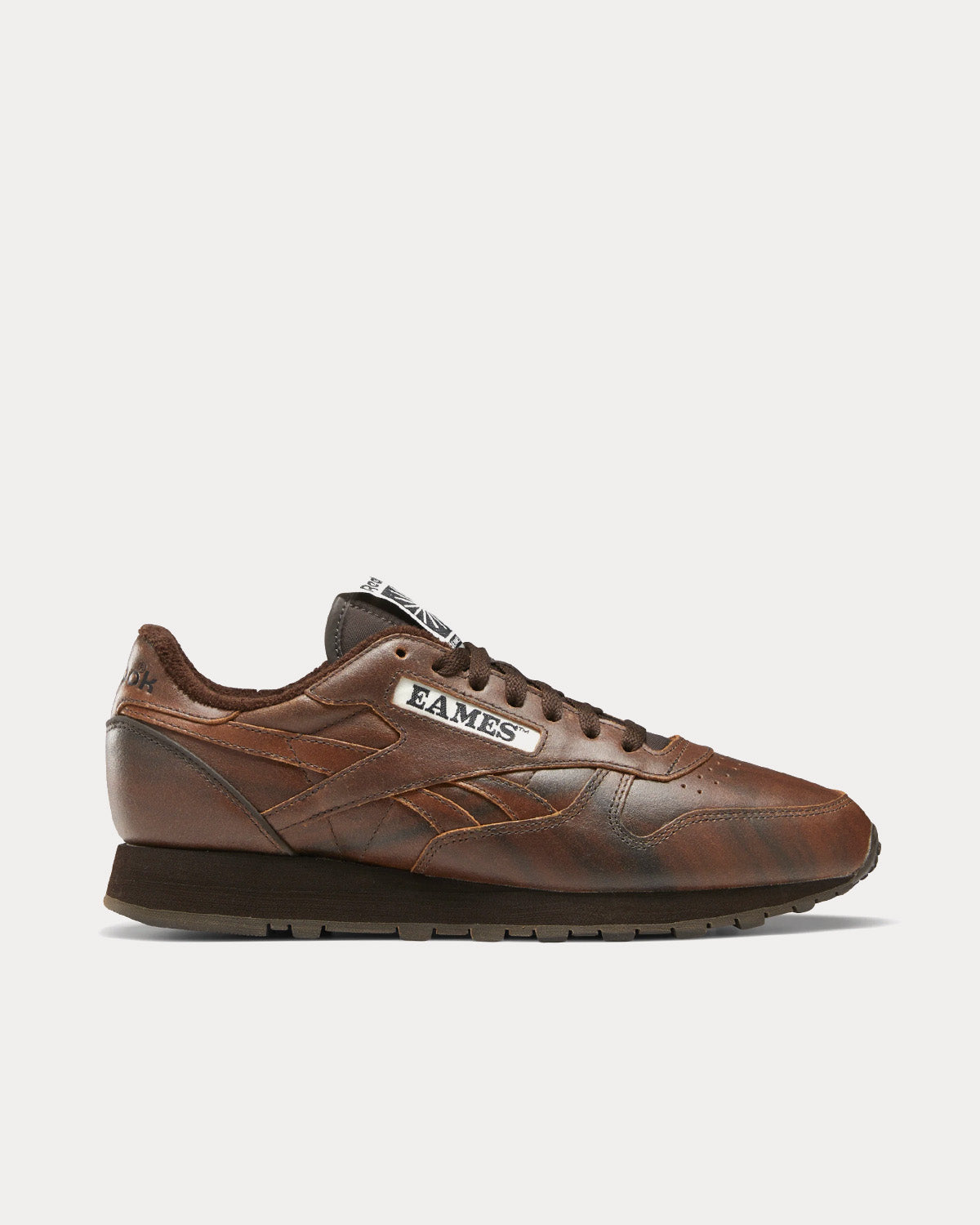 Reebok x Eames Classic Dark Brown Low Top Sneakers - 1