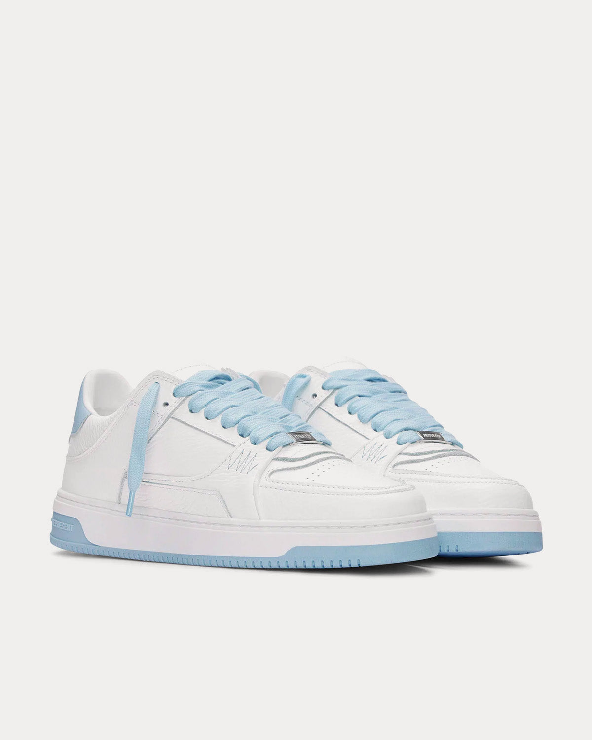 Represent Apex Flat White / Powder Blue Low Top Sneakers - 3