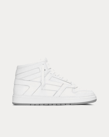 Represent Reptor High Flat White High Top Sneakers