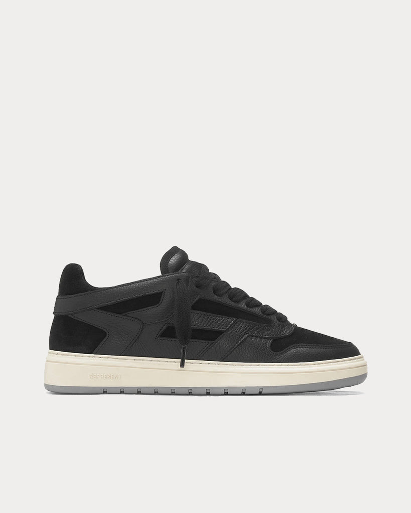 Represent Reptor Black Low Top Sneakers - Sneak in Peace