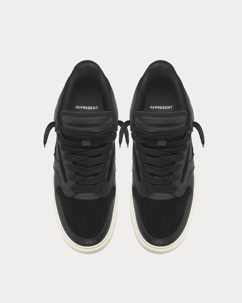 Represent Reptor Black Low Top Sneakers - 3