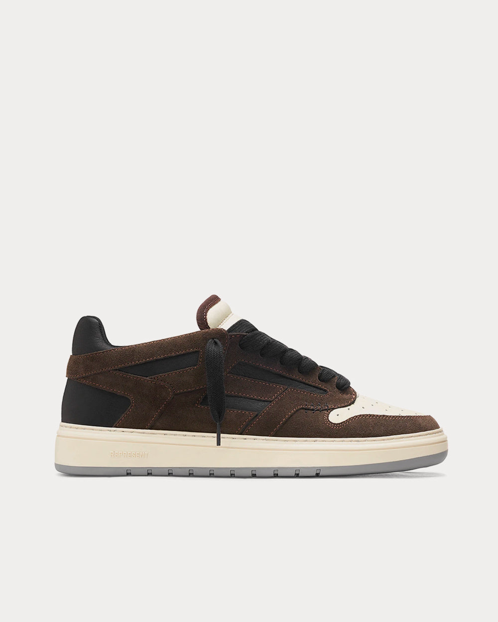 Represent Reptor Low Brown Low Top Sneakers - 1