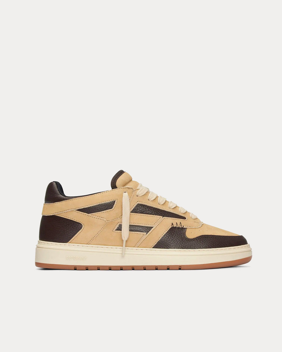 Represent Reptor Low Coffee / Wheat Low Top Sneakers - 1