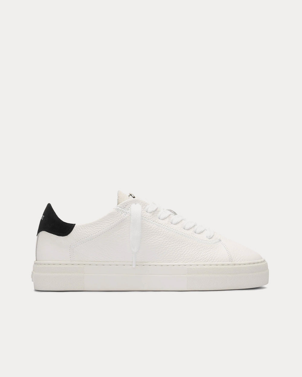 Represent The Core Flat White Low Top Sneakers - 1