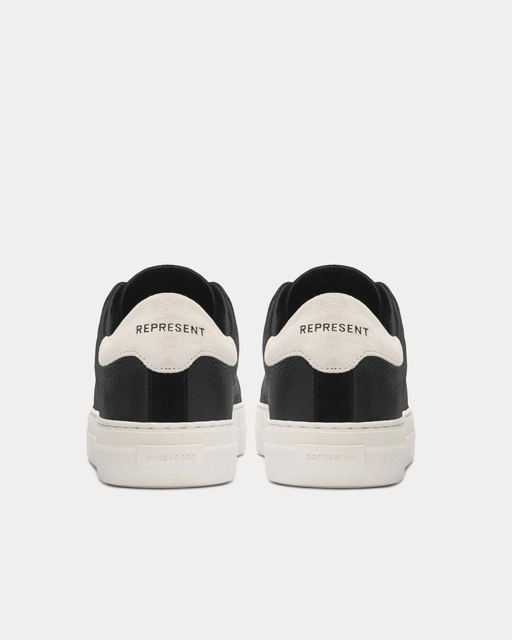 Represent The Core Black Low Top Sneakers - 4