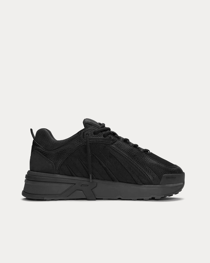 Represent Viper Triple Black Low Top Sneakers - 1