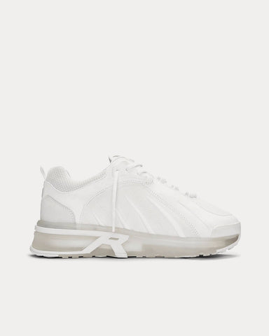 Represent Viper Triple Flat White Low Top Sneakers