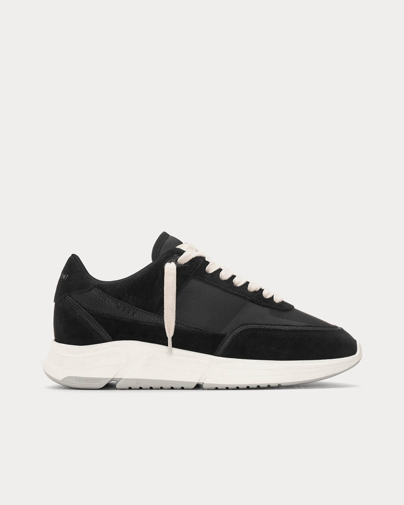 Represent Harrier Black Low Top Sneakers - 1