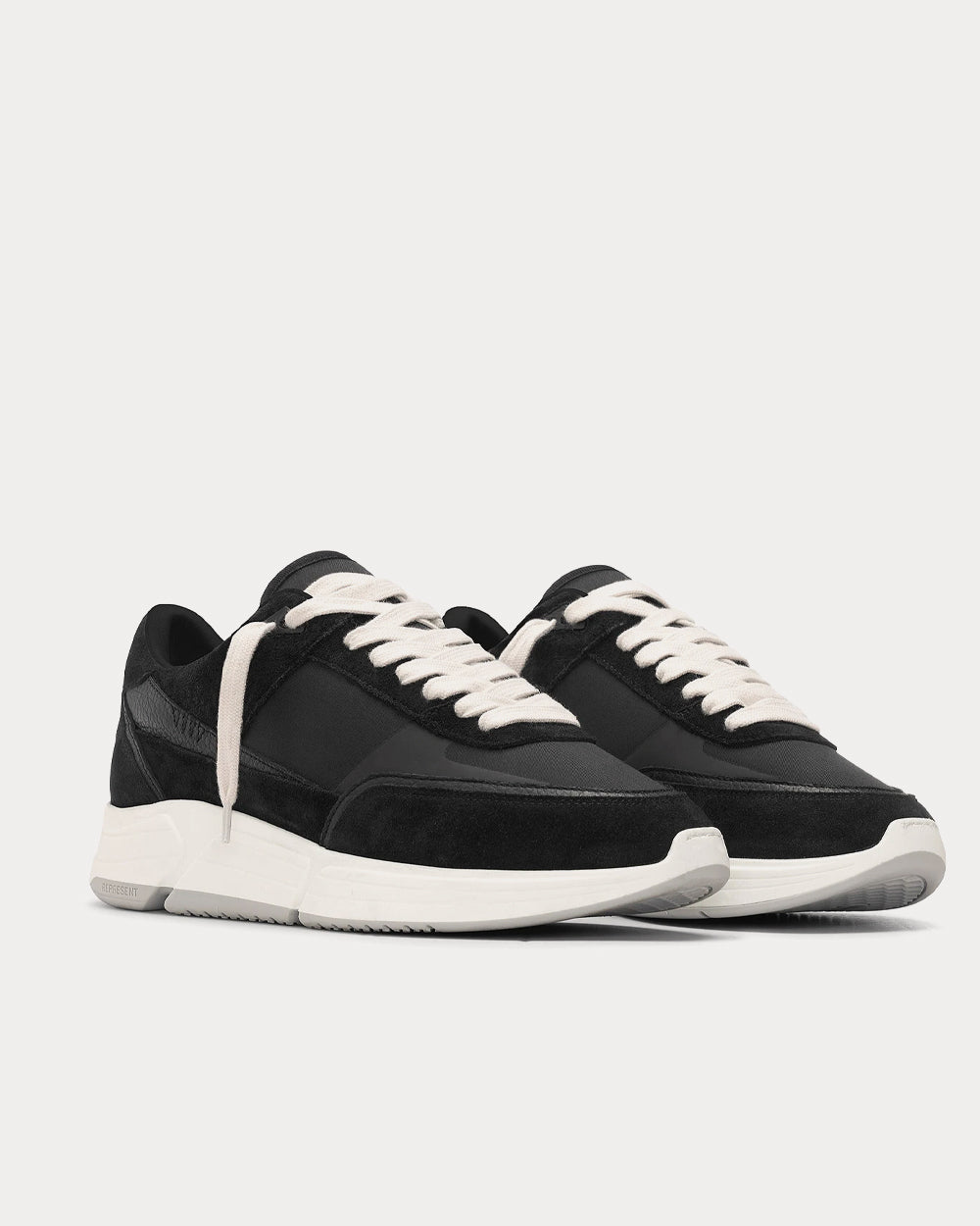 Represent Harrier Black Low Top Sneakers - 3