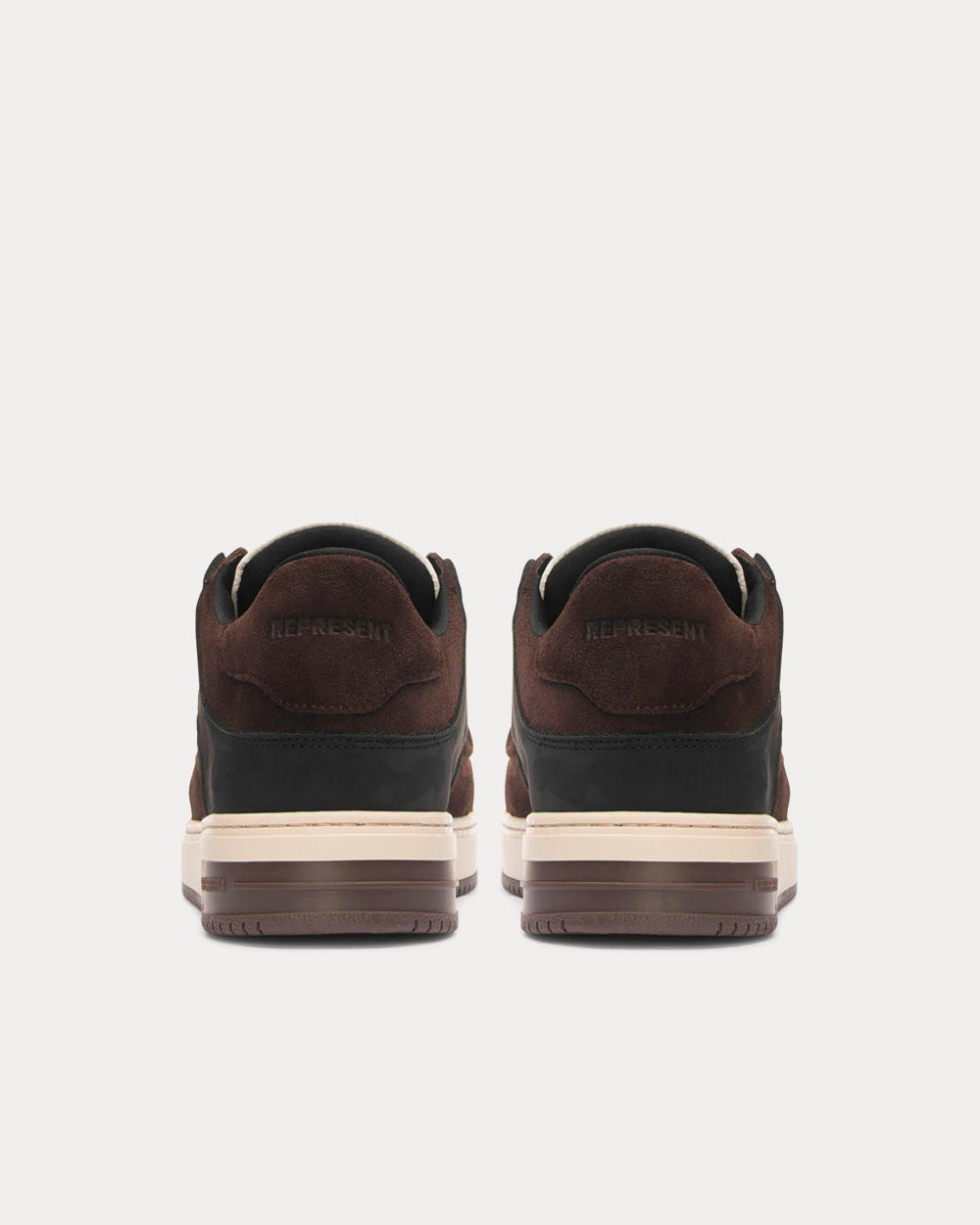 Represent Apex Brown Low Top Sneakers - 4