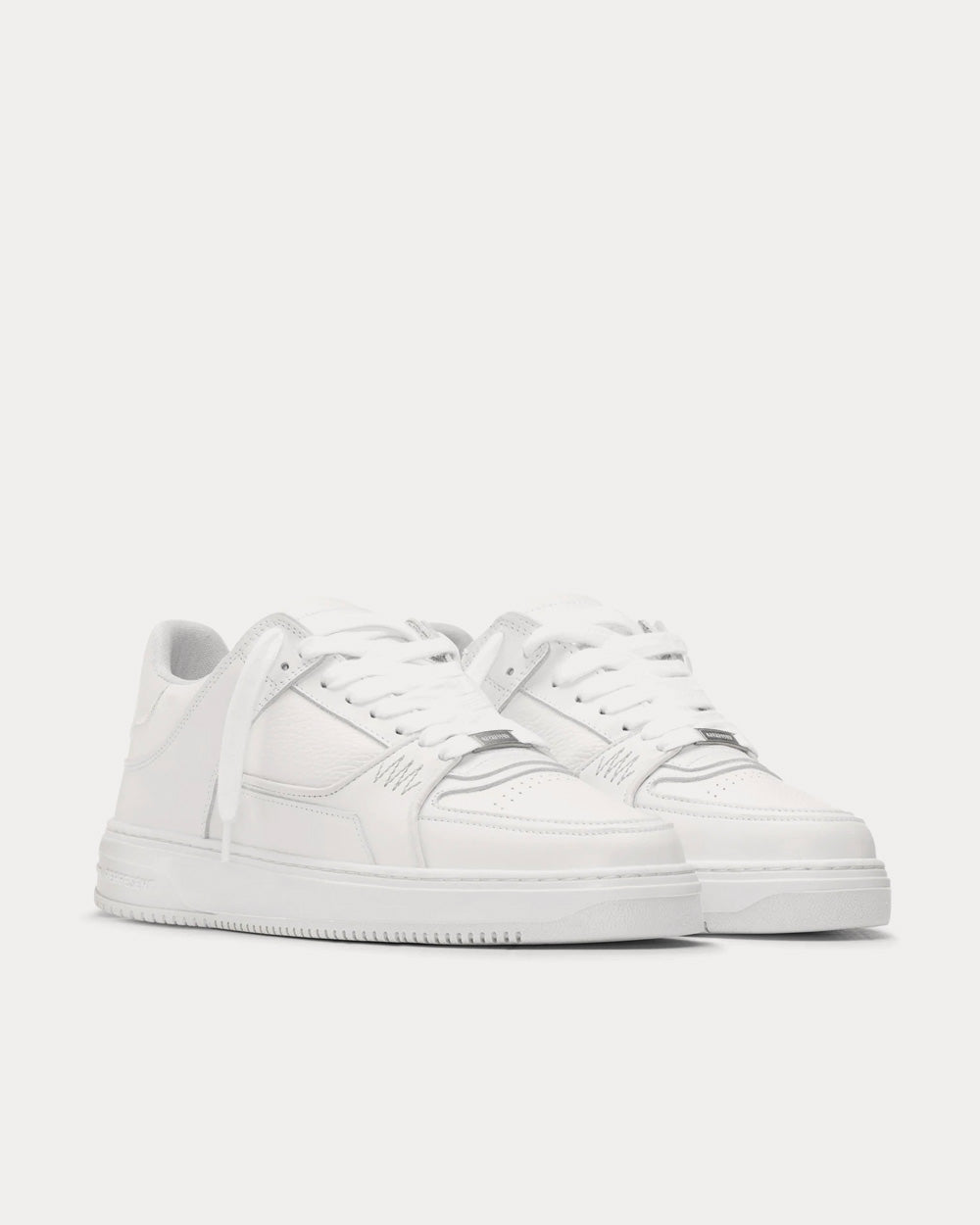 Represent Apex Flat White Low Top Sneakers - 4