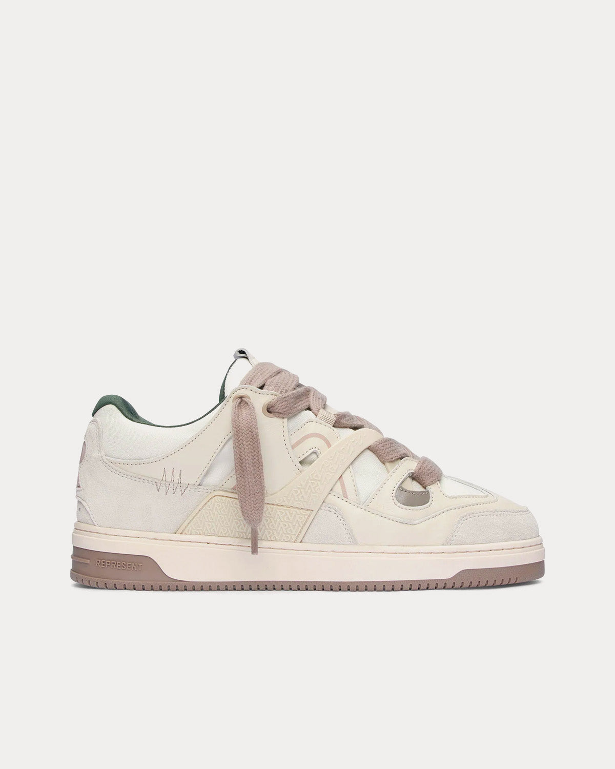 Represent Bully Buttercream Low Top Sneakers - 1