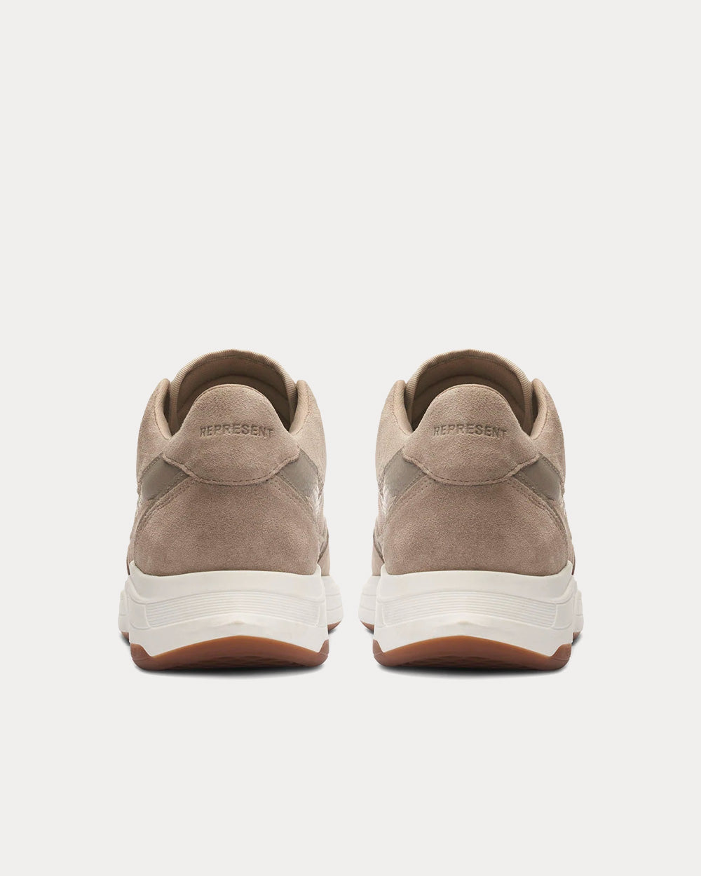 Represent Harrier Taupe Low Top Sneakers - 4