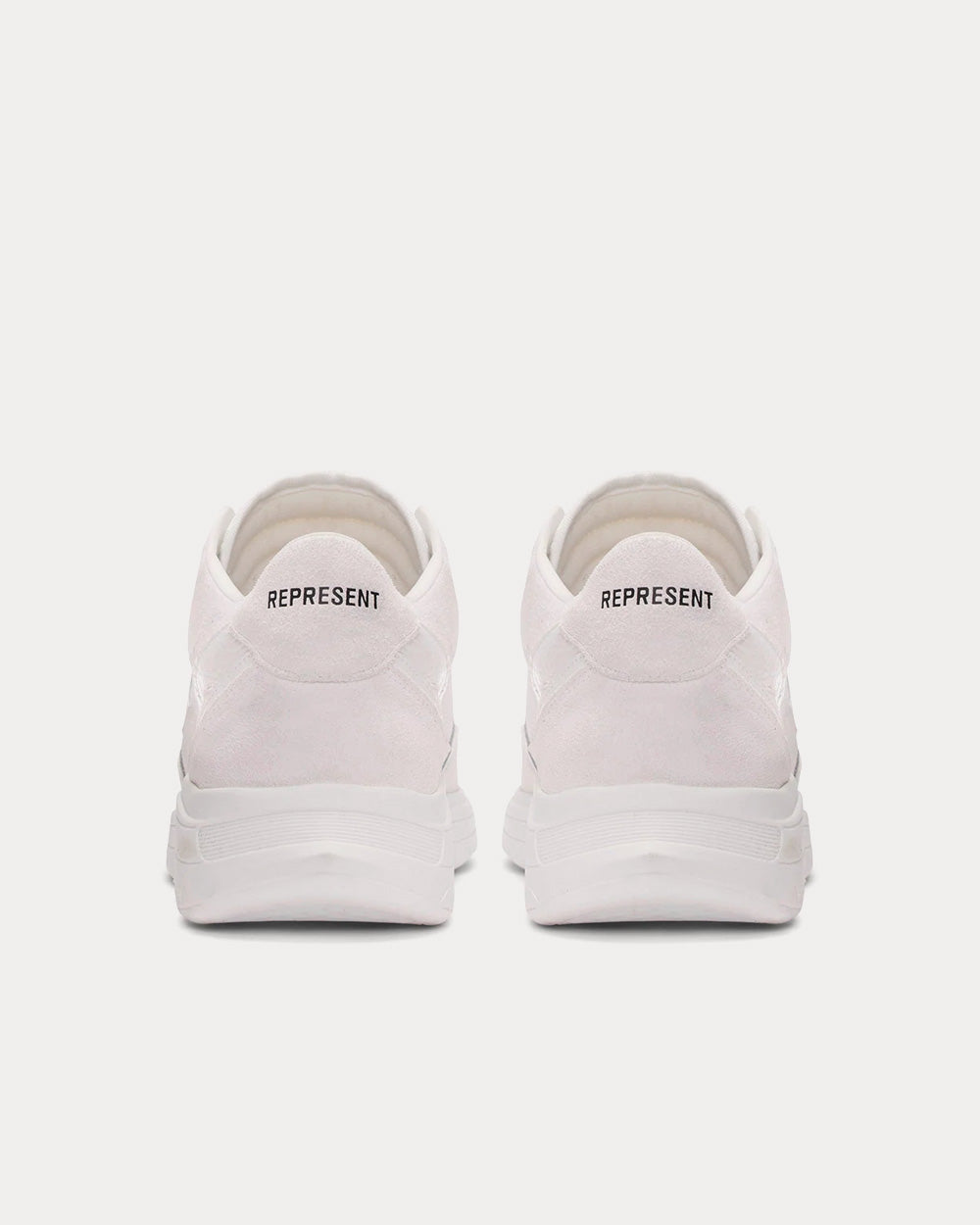 Represent Harrier Flat White Low Top Sneakers - 4