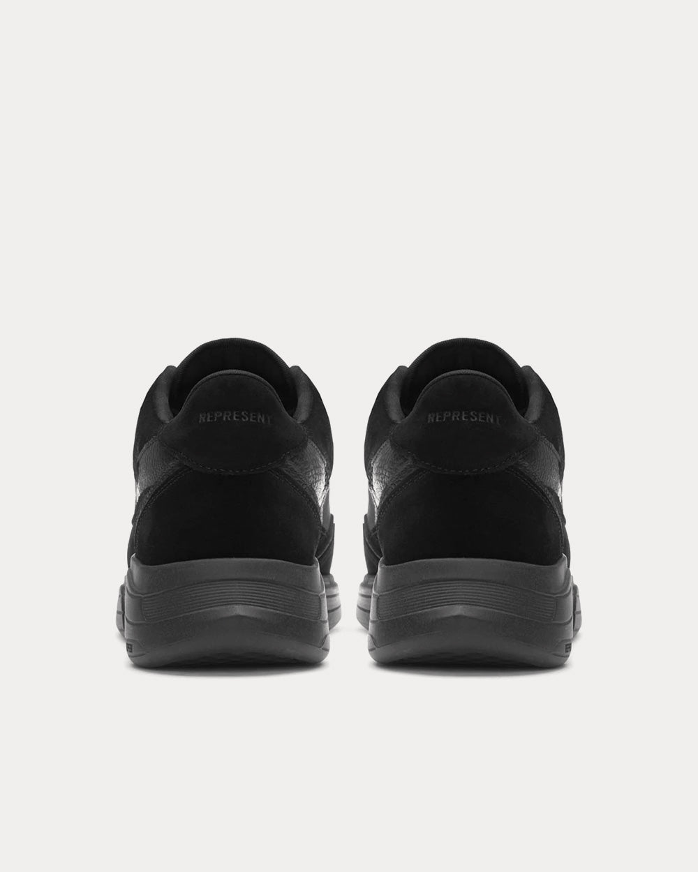 Represent Harrier Triple Black Low Top Sneakers - 4