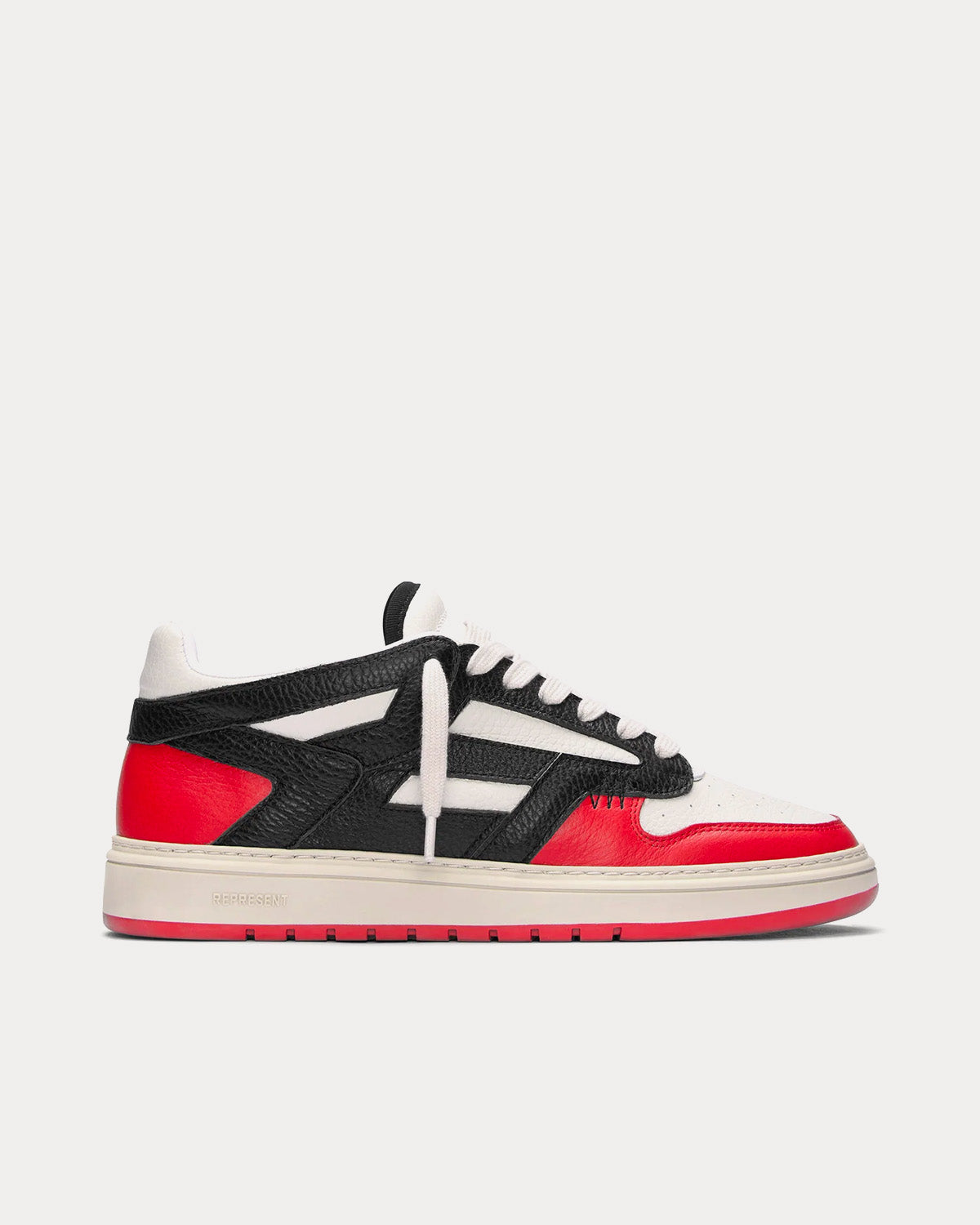 Represent Reptor Low Black / Burnt Red Low Top Sneakers - 1