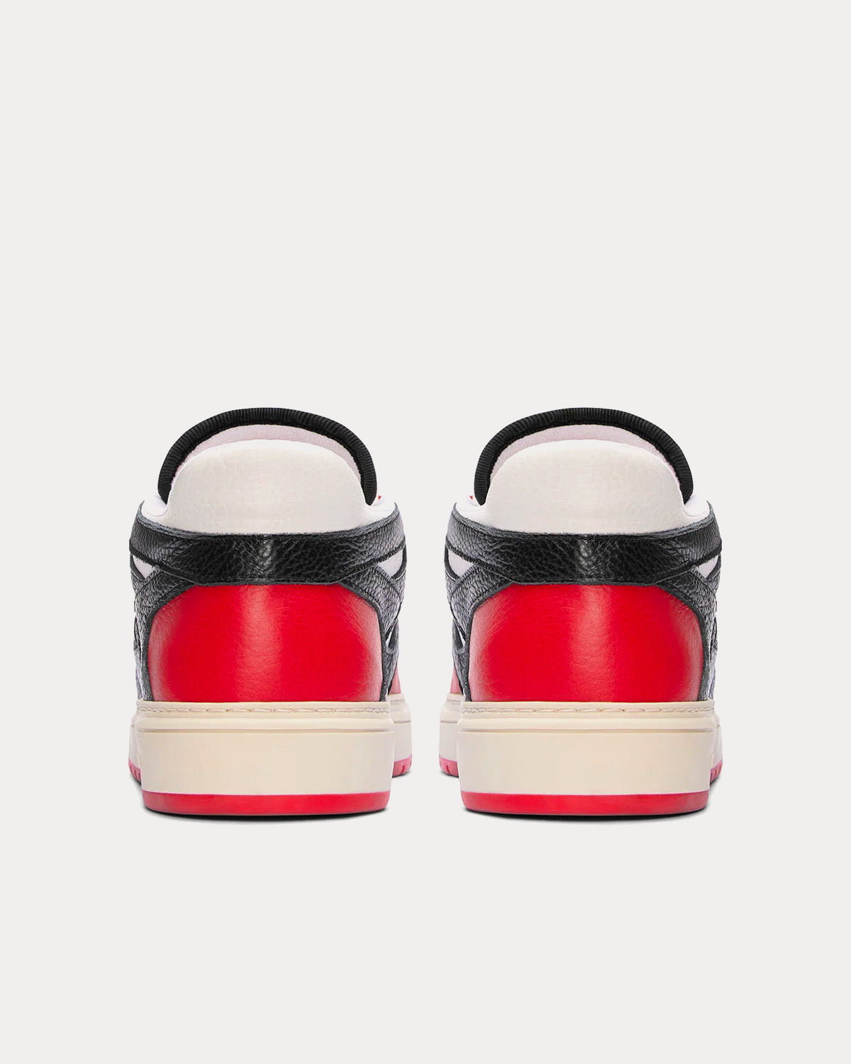 Represent Reptor Low Black / Burnt Red Low Top Sneakers - 4