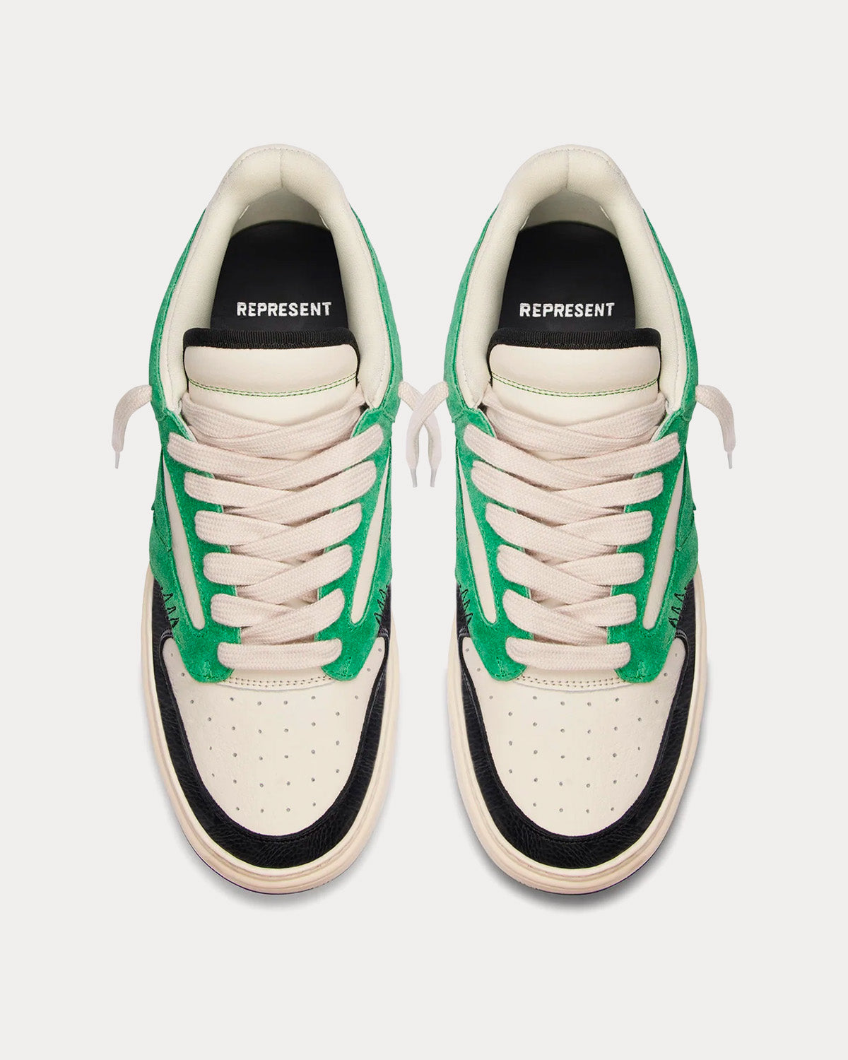 Represent Reptor Low Island Green Low Top Sneakers - 2