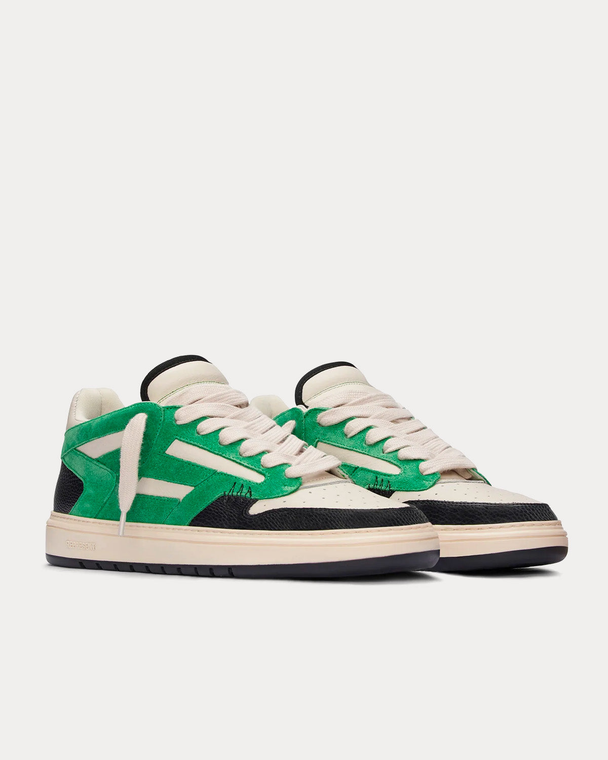 Represent Reptor Low Island Green Low Top Sneakers - 3