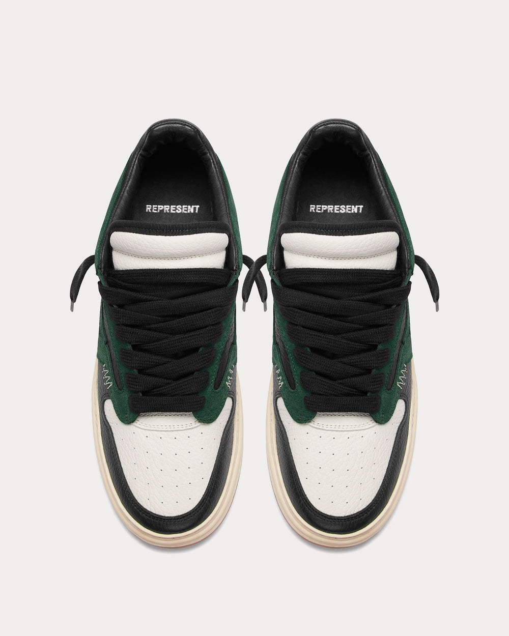 Represent Reptor Low Racing Green Low Top Sneakers - 2