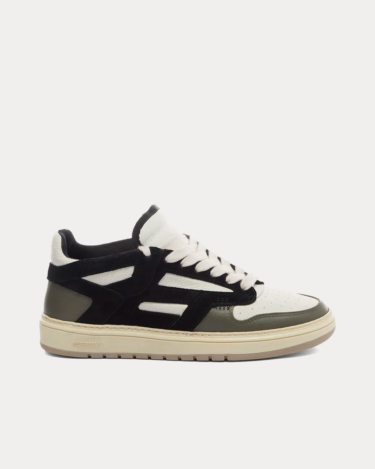 Represent Reptor Low Sage / Black / White Low Top Sneakers - 1