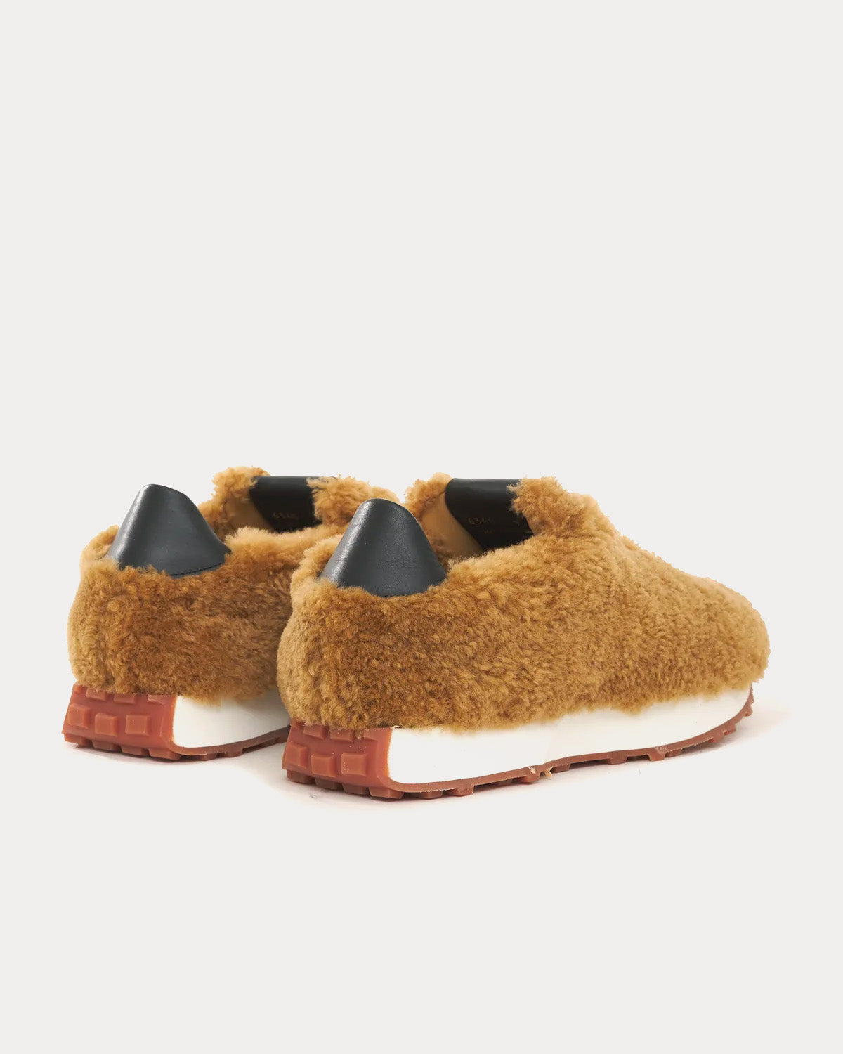 Rhude Sherpa Runner Tan Low Top Sneakers - 3