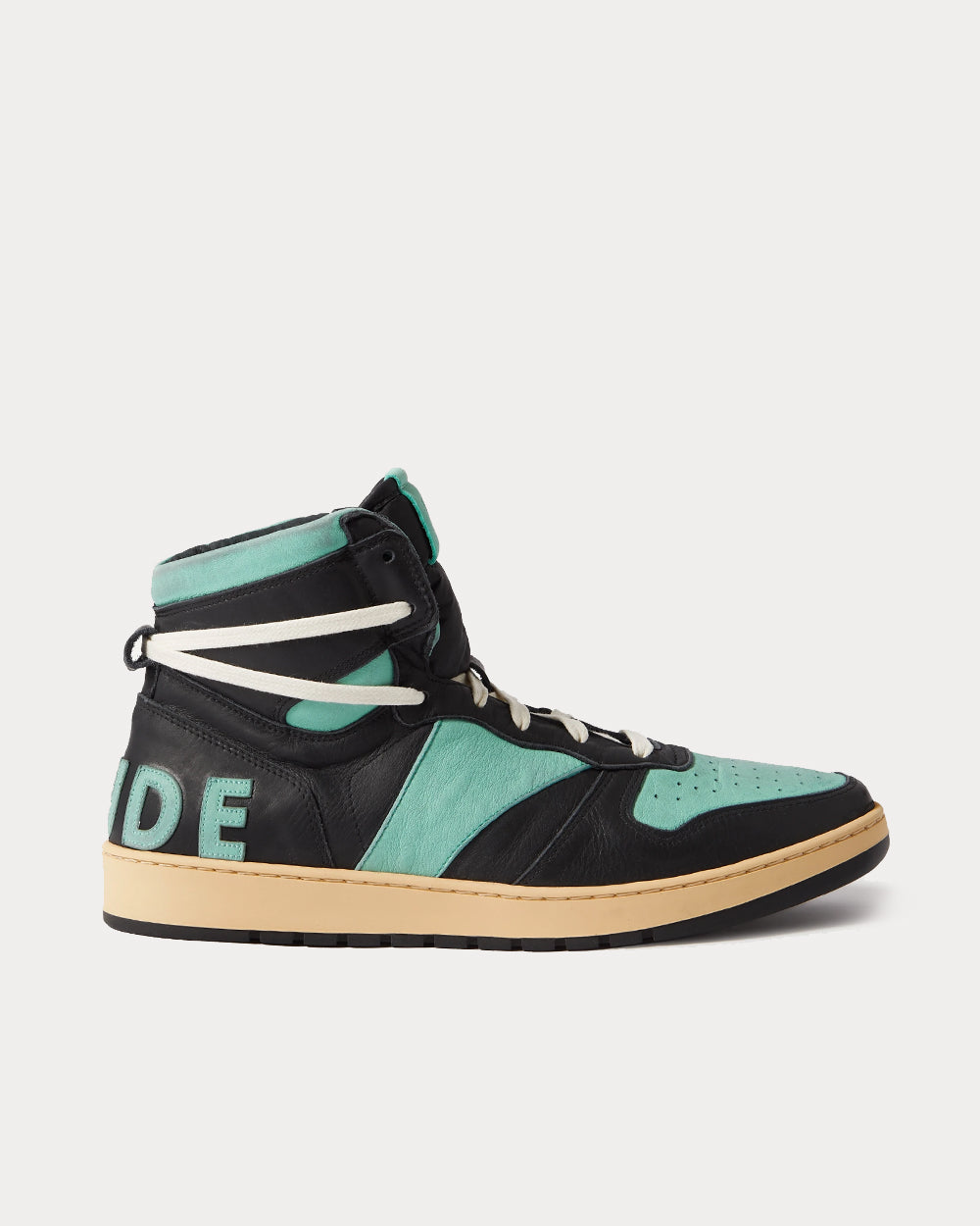 Rhude Rhecess Distressed Multi High Top Sneakers - 1